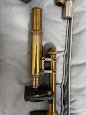 Antique microscope from 1896 - antique,
