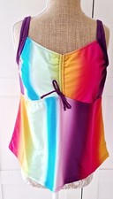Ladies Rainbow Print Tank