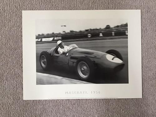 Stirling moss maserati - stirling, print