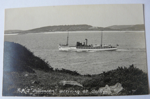Scillonian arriving - "scillonian",