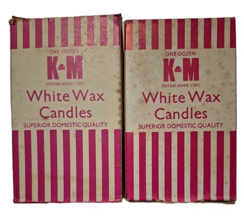 Vintage white wax - k&m,