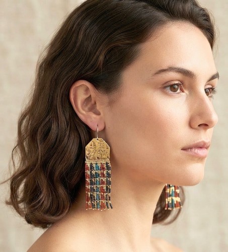 Boho bridal earrings - boho,