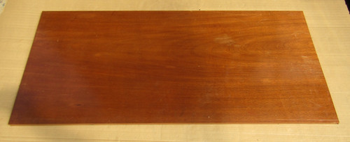 Reclaimed mahogany from - mahogany, an