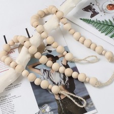 1 String Wood Bead Curtain