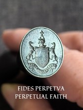 Antique French silver was seal