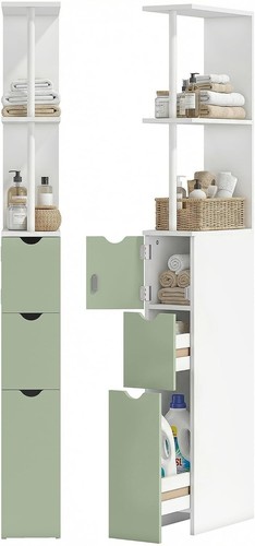 Tall bathroom cabinet slim - bathroom,