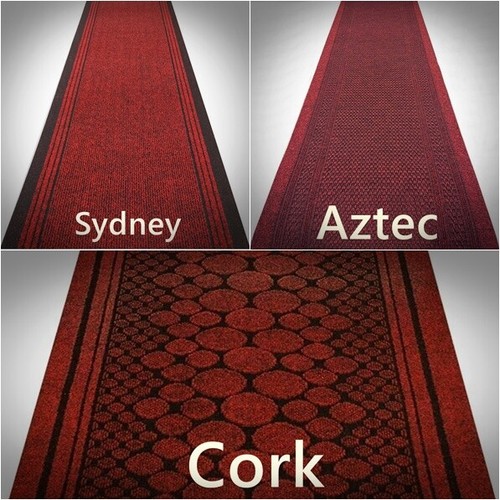 Red carpet runner heavy - carpet, duty