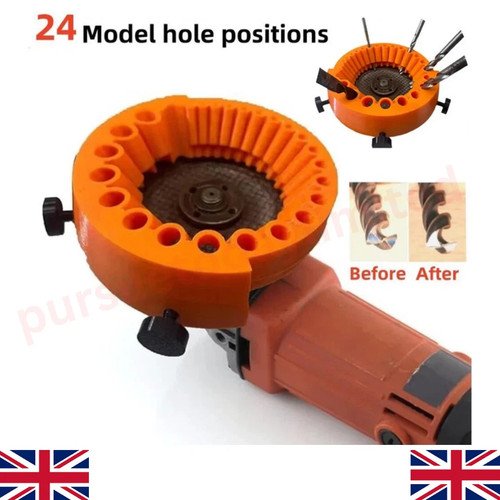 Angle grinder drill - angle, bit