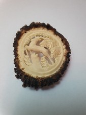 Vintage cream stag costume