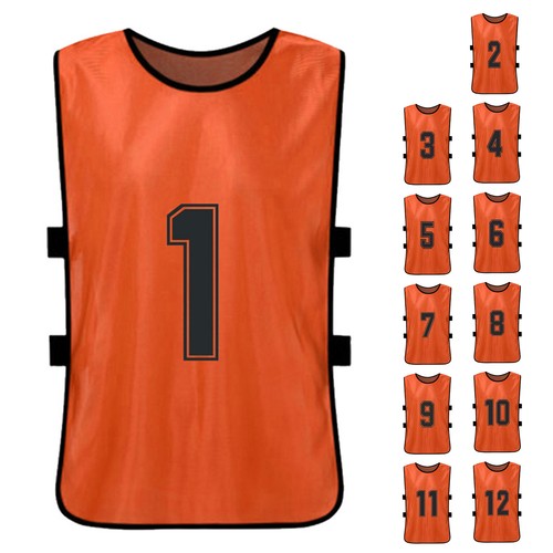 6pcs kids soccer pinnies - 6pcs,