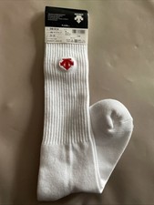 Descente socks only 1 pair  - white (Size UK4-6 | New with tags )