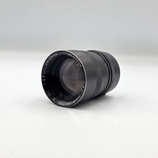 Hanimar 135mm Telephoto Lens F:3.5 M42 Screw Fit *Specks In Side The Lens*