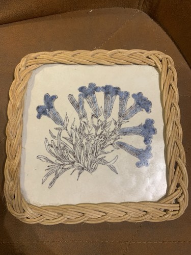 Vintage flowers design ceramic - vintage,
