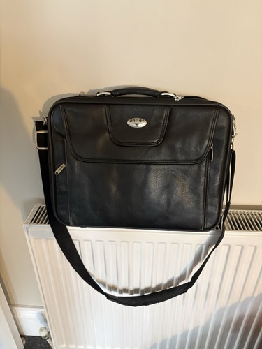 Antler black leather - black,