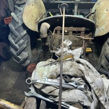 Original Ferguson TED 20 Tottle Throttle Bar Vintage Farming Tractor Grey Fegi