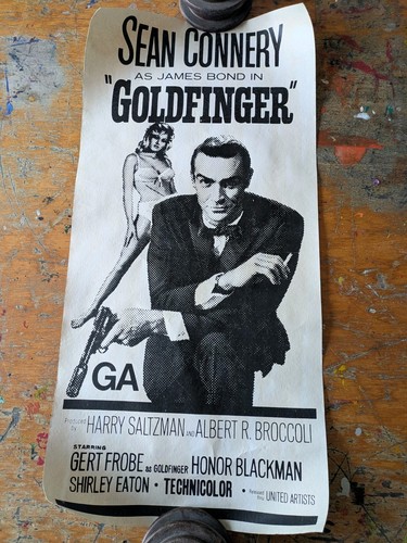Goldfinger 1964 film poster - 1964,