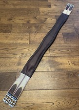 44” English Leather brown elasticated Padded GP girth Good Condition