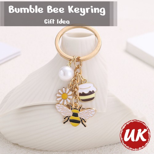 Bumble bee daisy key - bee,