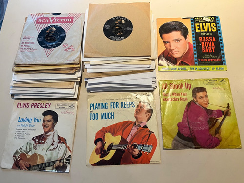 Lot elvis rpm - lot, 45