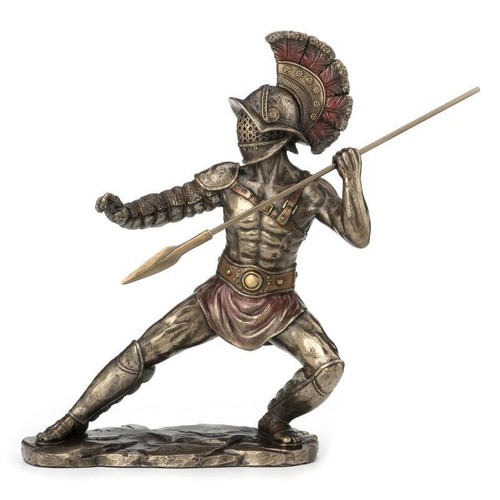 Gladiator with lancea bronze - with,