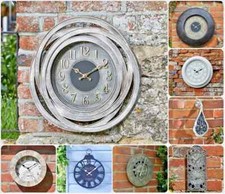 Garden Wall Clock Outdoor