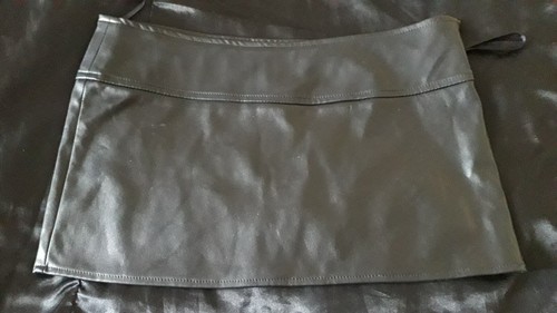Ann summers pvc mini skirt - pvc,