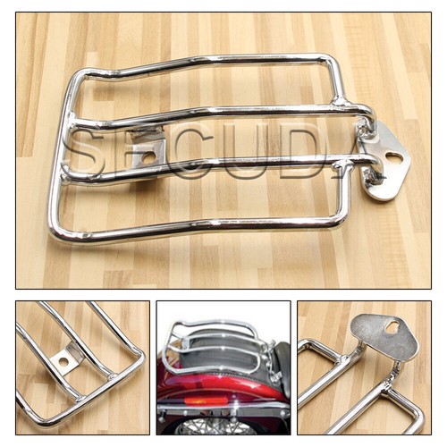Chrome solo seat luggage rack - solo,