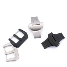 Solid Stainless Steel Folding Clasp Watch Buckle 18 20 22 24 26mm for Panerai