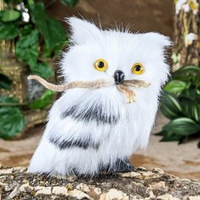 Owl w real taxidermy Mouse