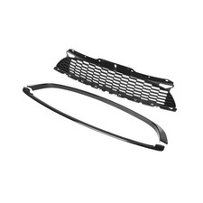 Gloss Black 3Pcs Front Grille
