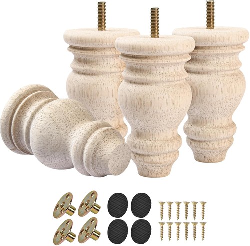 Inch wooden furniture legs - inch,