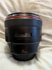 Canon EF 85mm f1.2 L USM Lens
