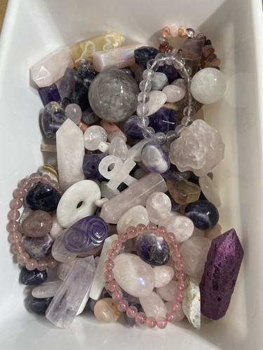 Crystals love confetti - crystals!,