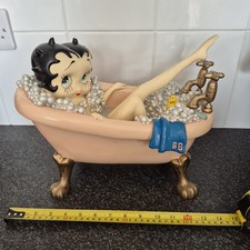 Betty Boop Figurine Soaking in