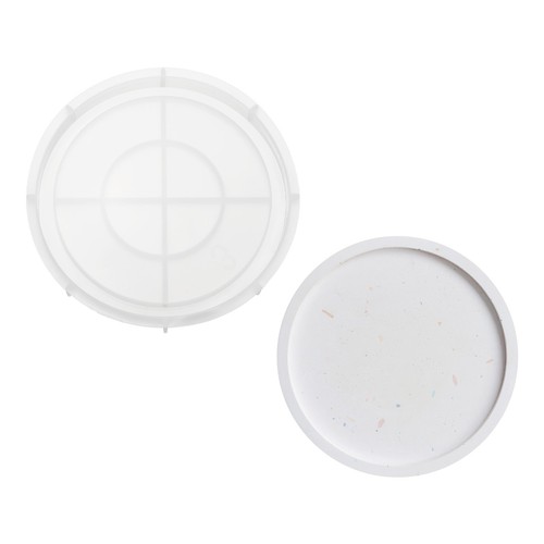 Inch big round tray resin - big,