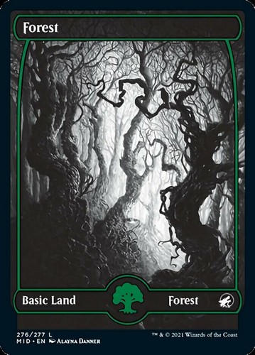 Mtg forest innistrad - mtg, (276)