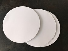 6 Inch Card Circles X 20 White Card Circles 6 X 6 Inch Round Cut Out