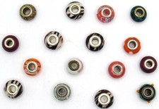 (16) STERLING SILVER MURANO