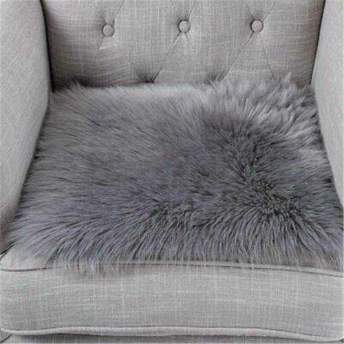 White square soft fluffy - square,