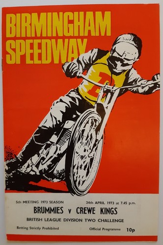 Birmingham crewe speedway - v,