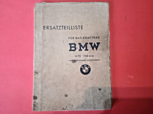 Bmw r75 wehrmacht spare - bmw, wh