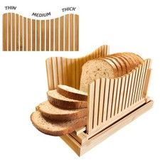 Bamboo Bread Slicer Guide Loaf