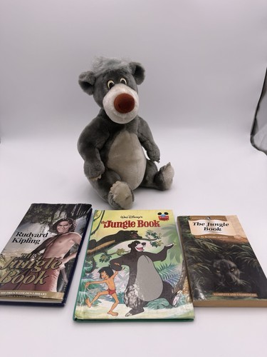 Jungle book and baloo - book, soft