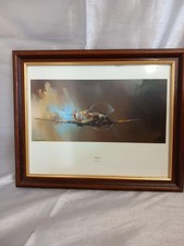 Barrie Clark - Spitfire - Framed Signed Print