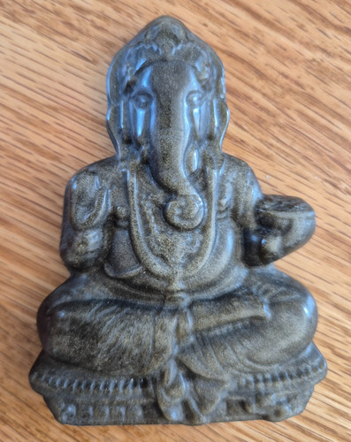Indian soapstone ganesh 100g - soapstone,