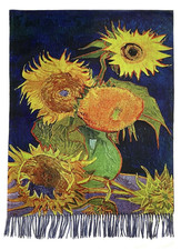 Ladies Art Scarf Van Gogh Wool