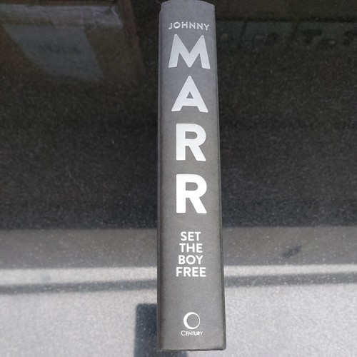 Signed johnny marr set the - johnny,