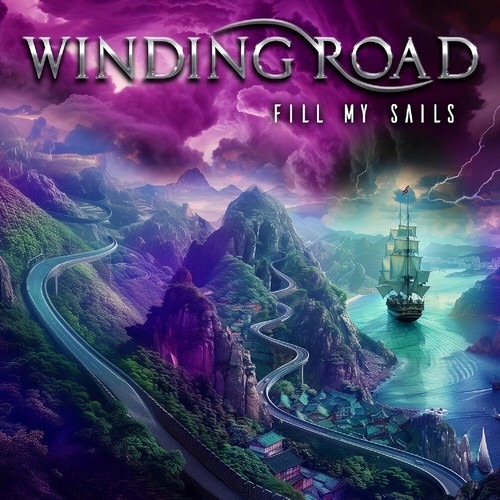 Winding road fill sails - winding,