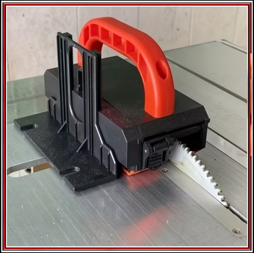 Table saw push block circular - table,