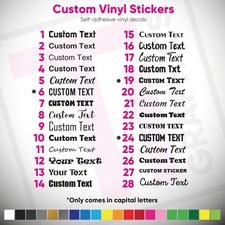 Personalised Name Vinyl